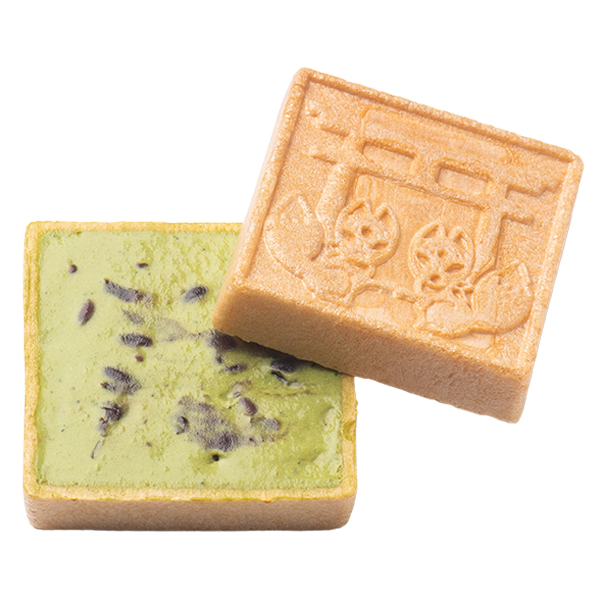 最中アイスは伏見稲荷のお土産です