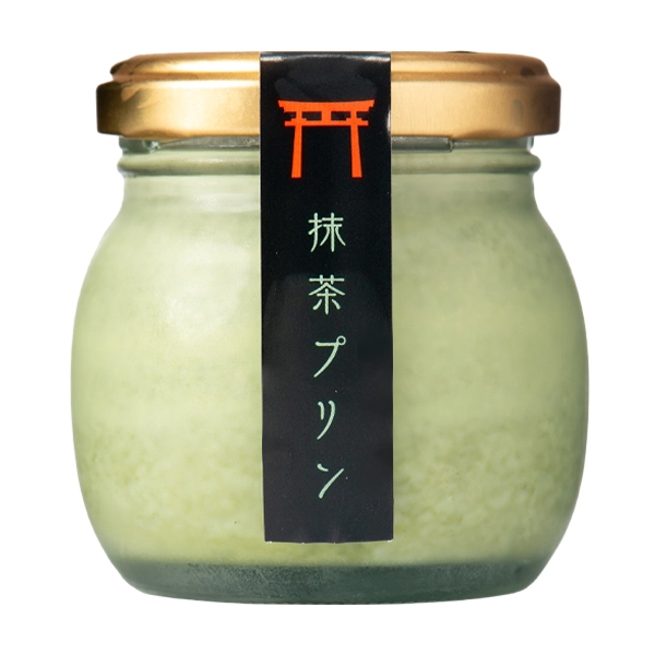 プリンは伏見稲荷のお土産です