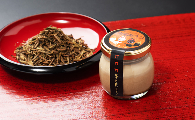 プリンは伏見稲荷のお土産です